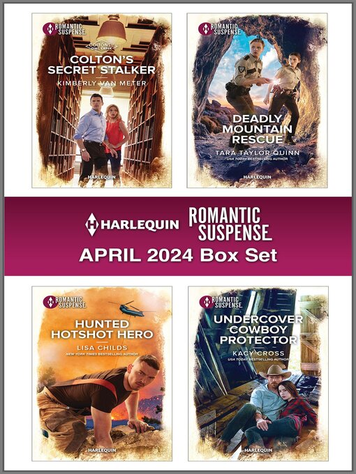 Title details for Harlequin Romantic Suspense April 2024--Box Set by Kimberly Van Meter - Available
